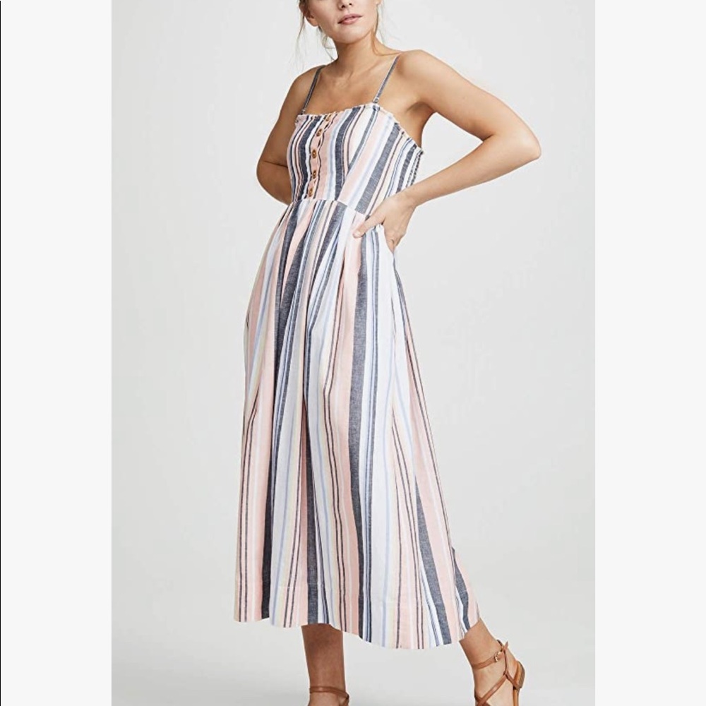 Free People Women's Lilah Pleated Tube Dress XS